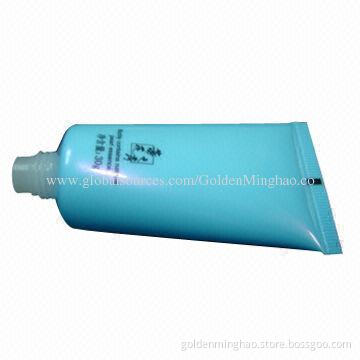 Cosmetic soft and flexible tube for facial cleanser, gloss tube with offset printing, 30g capacity